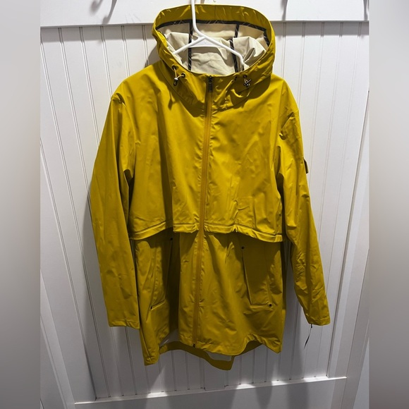 Pendleton NWT Yellow Rain Jacket- Women’s Size XL - Picture 1 of 9